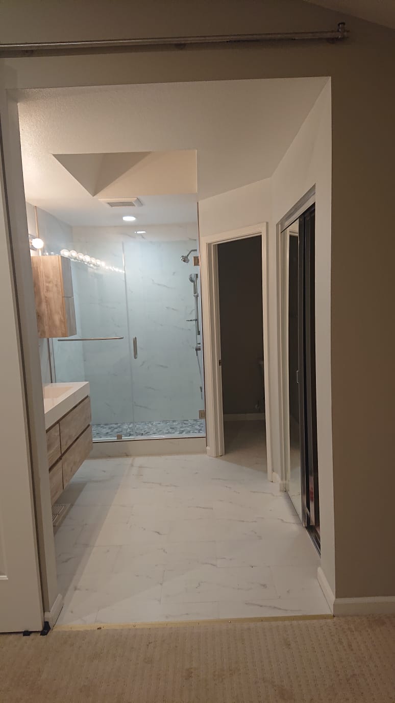 Master bathroom renovation Seattle
